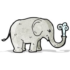 Cartoon Elephant N56