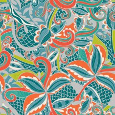 Abstract seamless hand-drawn pattern N41