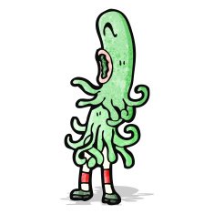 Cartoon Alien N62