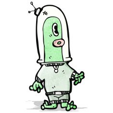 Cartoon Alien N63