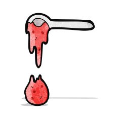 cartoon spoon of jam N3