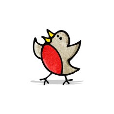 cartoon robin symbol
