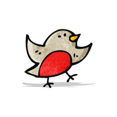 cartoon robin symbol N2