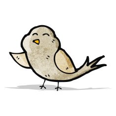 Cartoon Bird N69