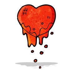 cartoon heart symbol N7