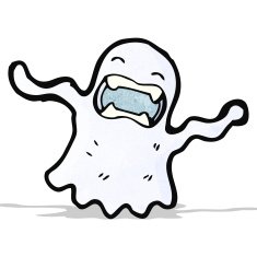 Cartoon Ghost N82