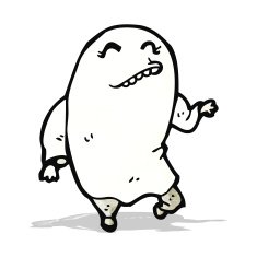 dancing ghost cartoon N2