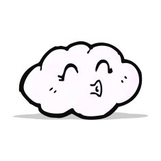 cartoon cloud N25