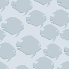 Seamless background fish N2