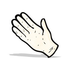 open hand symbol