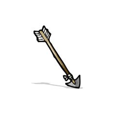 Cartoon Arrow N28