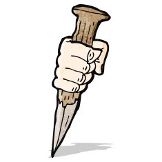 cartoon vampire stake N2