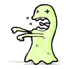 Cartoon Ghost N84