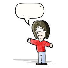 friendly man cartoon