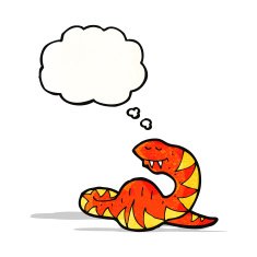 cartoon fat snake N8