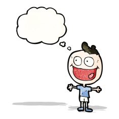 grinning boy cartoon