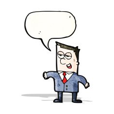 Slick Salesman Cartoon N2