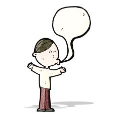 cartoon whistling man N2