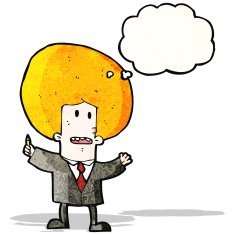 cartoon man with ginger hair