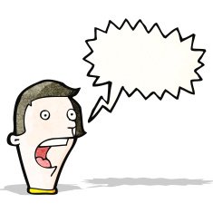 cartoon shouting man N7