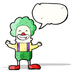 Cartoon Clown N20