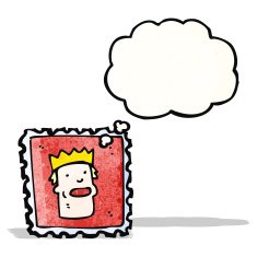 cartoon stamp