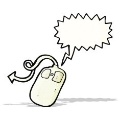 Cartoon Computer Mouse N10