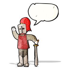 Cartoon Knight N13