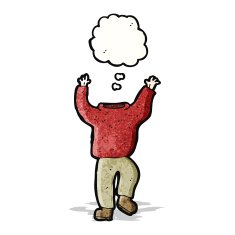 cartoon headless man N3