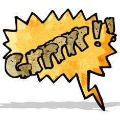 comic book growl
