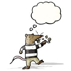 cartoon smoking rat