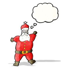 Cartoon Santa Claus N133