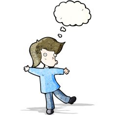 cartoon dancing man N22