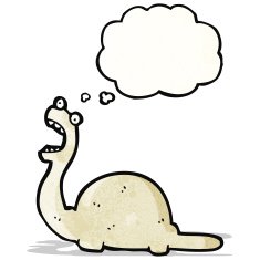 cartoon dinosaur N44