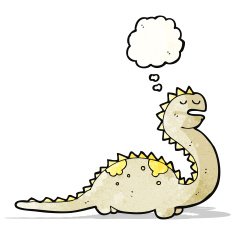 cartoon dinosaur N47