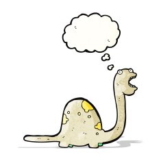 cartoon dinosaur N48