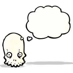 funny cartoon skull N7