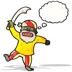 Cartoon Pirate N23