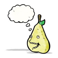 Cartoon Pear N15