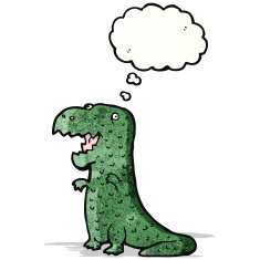 cartoon dinosaur N50