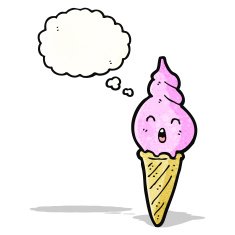 ice cream cone cartoon character N2
