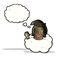 head in clouds cartoon N4