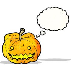 cartoon halloween pumpkin N10
