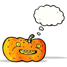 cartoon halloween pumpkin N12
