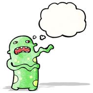 cartoon alien monster N13