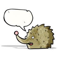 Cartoon Hedgehog N15