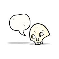 Cartoon Skull N33
