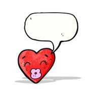 love heart cartoon character N8