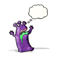 cartoon crazy alien N6
