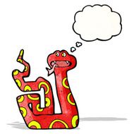 cartoon poisonous snake N10